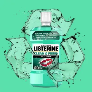 Listerine Clean & Fresh Mild Taste ústna voda 500 ml