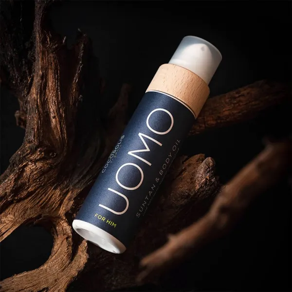 Opaľovací olej Uomo pre mužov bez SPF Cocosolis Organic 110ml