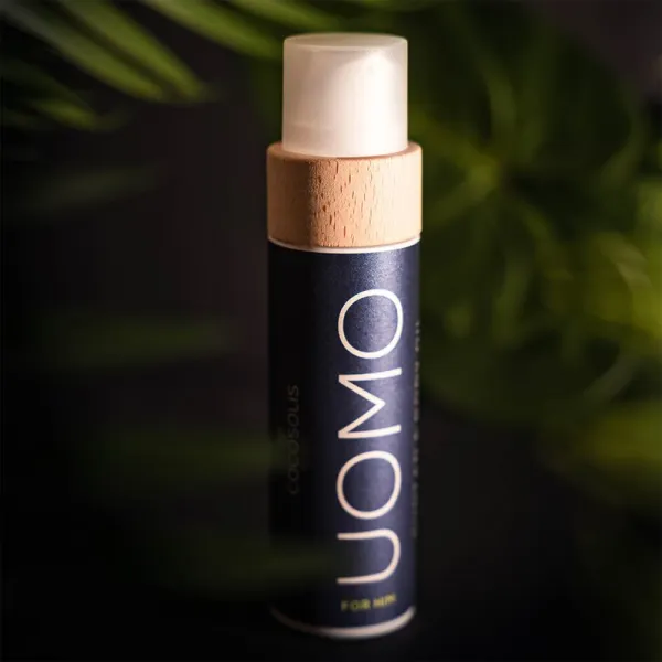 Opaľovací olej Uomo pre mužov bez SPF Cocosolis Organic 110ml