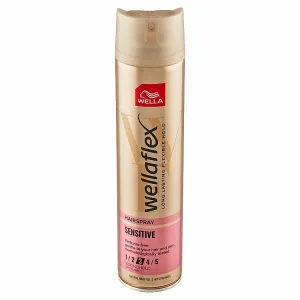 Wella Wellaflex Sensitive lak na vlasy so strednou fixáciou bez parfumácie 250 ml
