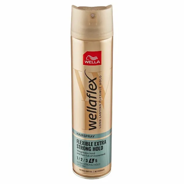 Wella Wellaflex Flexible Extra Strong lak na vlasy so silnou fixáciou 250 ml