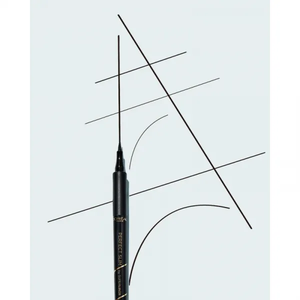 L’Oréal Paris Superliner Perfect Slim očné linky vo fixe odtieň 01 Intense Black 1 g