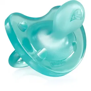 CHICCO - Cumlík celosilikónový Physio Soft chlapec 2 ks, 6-16m