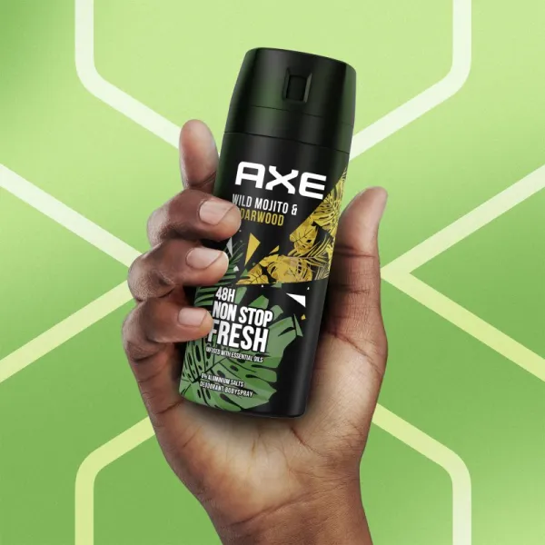 Axe Wild Green Mojito & Cedarwood deodorant a telový sprej I. 150 ml