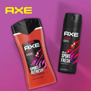 Axe Recharge Arctic Mint & Cool Spices osviežujúci sprchový gél 3v1 400 ml