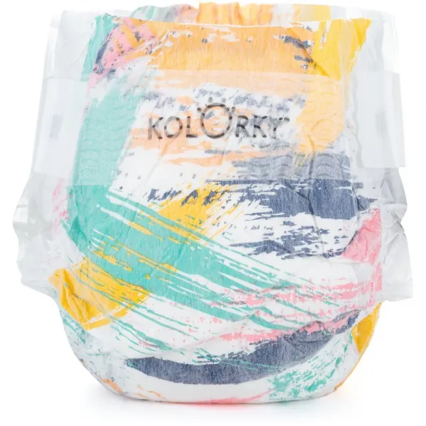 KOLORKY DAY Plienky jednorazové eko, štetec L (8-13 kg) 19 ks,KOLORKY DAY Plienky jednorazové eko, štetec L (8-13 kg) 19 ks