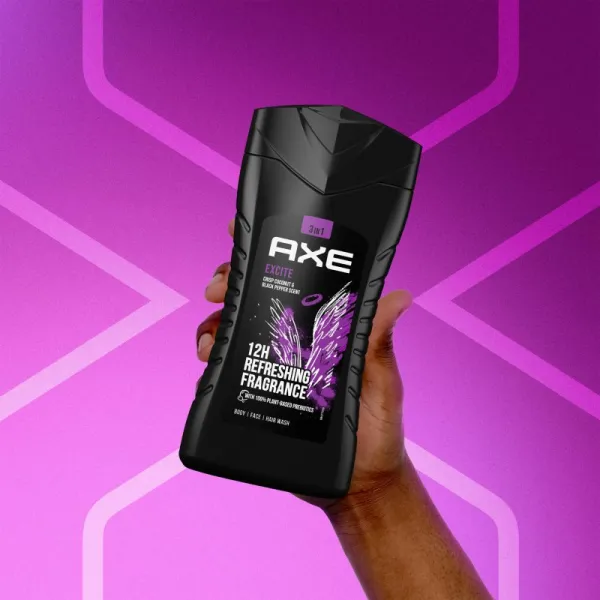 Axe Excite osviežujúci sprchový gél pre mužov 250 ml