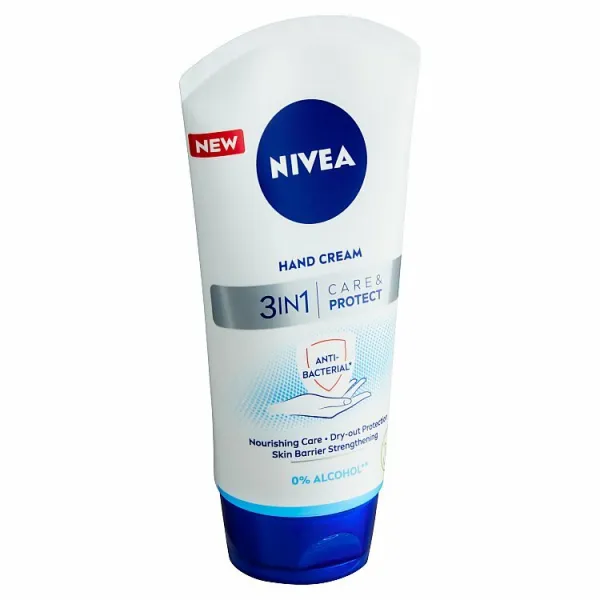 Nivea Care & Protect krém na ruky 3v1 75 ml
