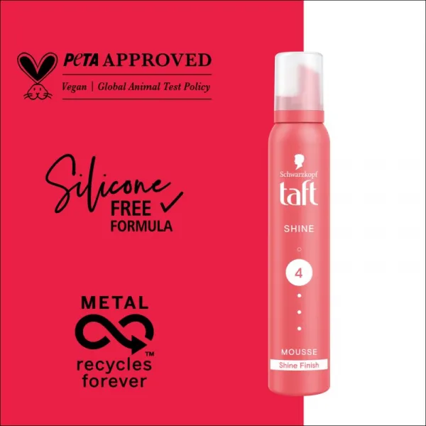 Schwarzkopf Taft Shine tužidlo pre všetky typy vlasov 200 ml