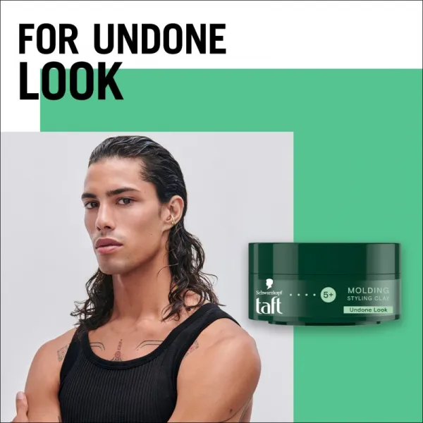 Schwarzkopf Taft Molding stylingová hlina pre neupravený vzhľad 75 ml