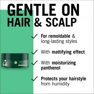 Schwarzkopf Taft Molding stylingová hlina pre neupravený vzhľad 75 ml