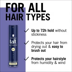 Schwarzkopf Taft Ultimate lak na vlasy pre všetky typy vlasov 250 ml