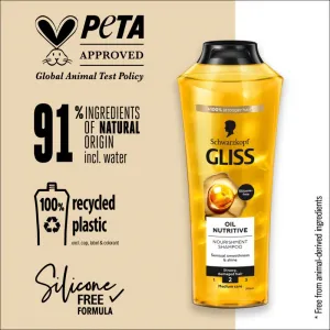 Gliss Oil Nutritive šampón 400 ml
