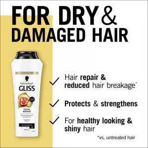 Schwarzkopf Gliss Total Repair šampón 400 ml