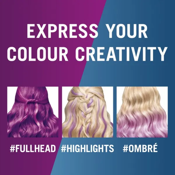 Schwarzkopf LIVE Ultra Brights or Pastel semi-permanentná farba odtieň 94 Purple Punk 1 ks