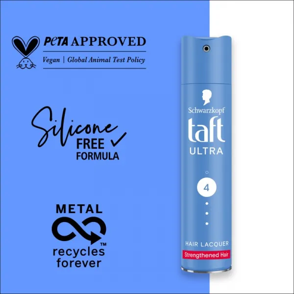 Schwarzkopf Taft Ultra lak na vlasy pre všetky typy vlasov 250 ml