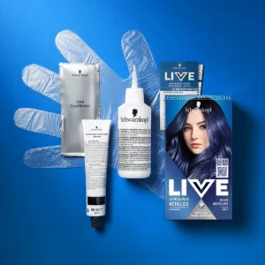 Schwarzkopf LIVE Urban Metallics permanentná farba na vlasy odtieň U67 Blue Mercury 1 ks