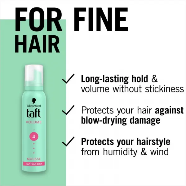 Schwarzkopf Taft Volume tužidlo pre jemné vlasy 200 ml