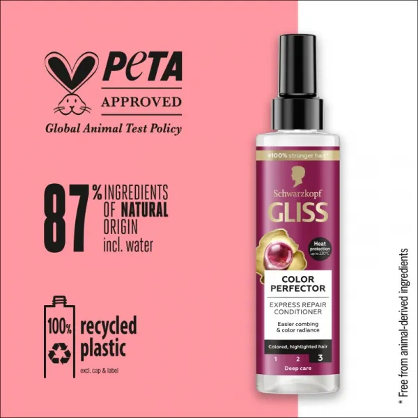 Gliss Color Perfector expresný regeneračný kondicionér 200 ml