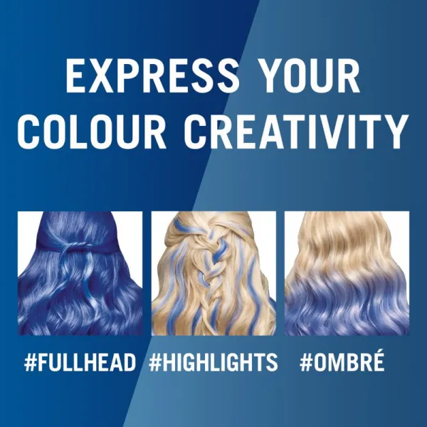 Schwarzkopf LIVE Ultra Brights or Pastel semi-permanentná farba odtieň 095 Electric Blue 1 ks