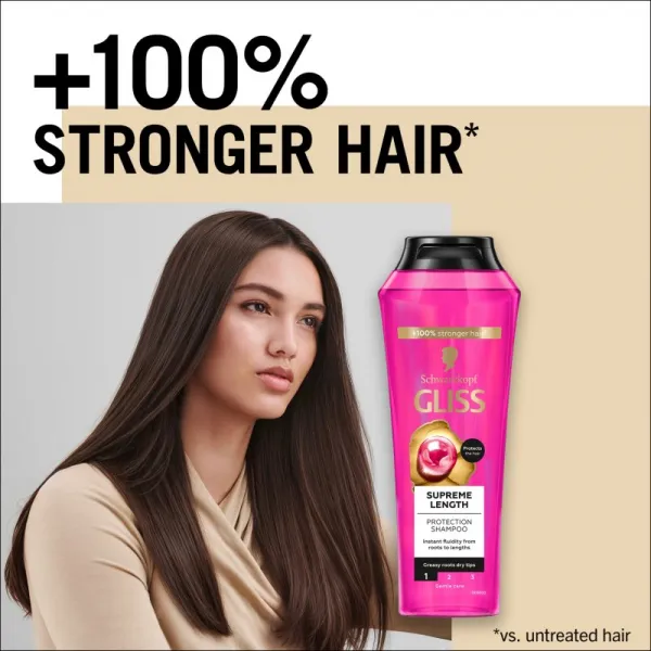 Gliss Supreme Length šampón 400 ml