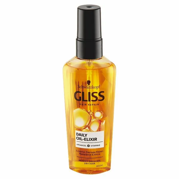 Schwarzkopf Gliss Ultimate Repair vyživujúce sérum pre suché a poškodené vlasy 75 ml