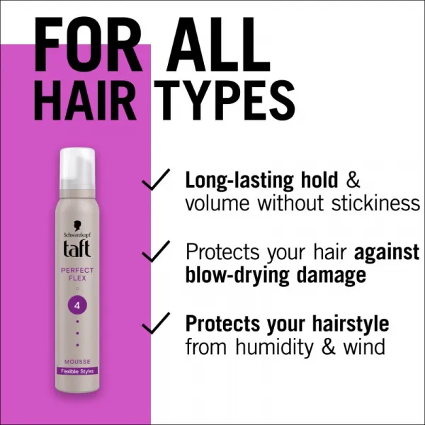 Schwarzkopf Taft Perfect Flex tužidlo pre všetky typy vlasov 200 ml