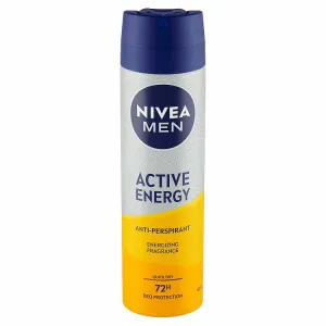 Nivea Men Active Energy antiperspirant v spreji pre mužov 150 ml