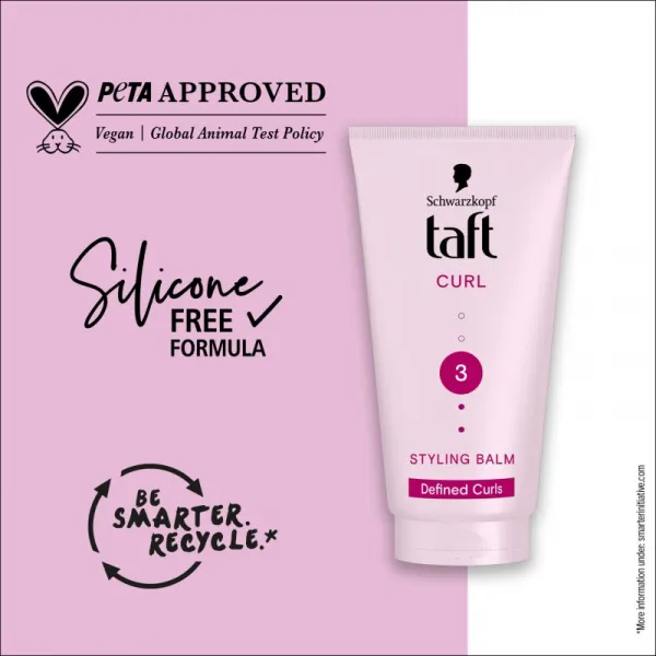 Schwarzkopf Taft Curl tvarujúci balzam pre kučeravé vlasy 150 ml