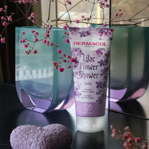 Dermacol Flower Care Lilac sprchový krém 200 ml