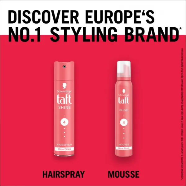 Schwarzkopf Taft Shine lak na vlasy pre všetky typy vlasov 250 ml