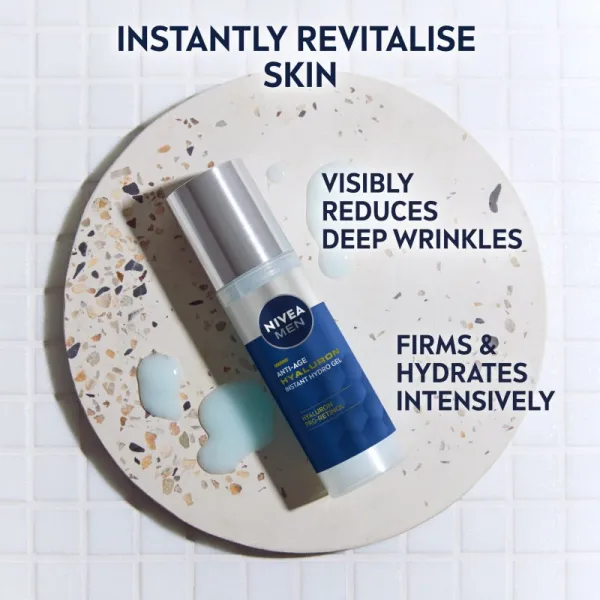 Nivea Men Hyaluron hydratačný gel proti vráskam 50 ml