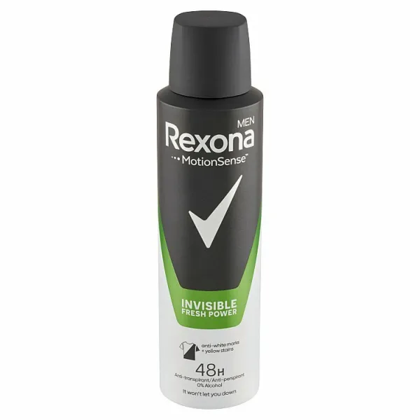 Rexona Invisible Fresh Power antiperspirant v spreji pre mužov 150 ml
