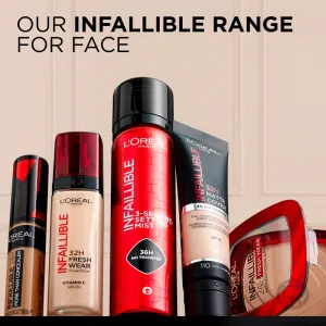 L’Oréal Paris Infaillible Fresh Wear 24h púdrový make-up odtieň 120 Vanilla 9 g