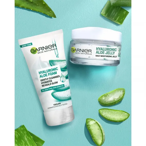 Garnier Skin Naturals Hyaluronic Aloe Foam čistiaca pena 150 ml