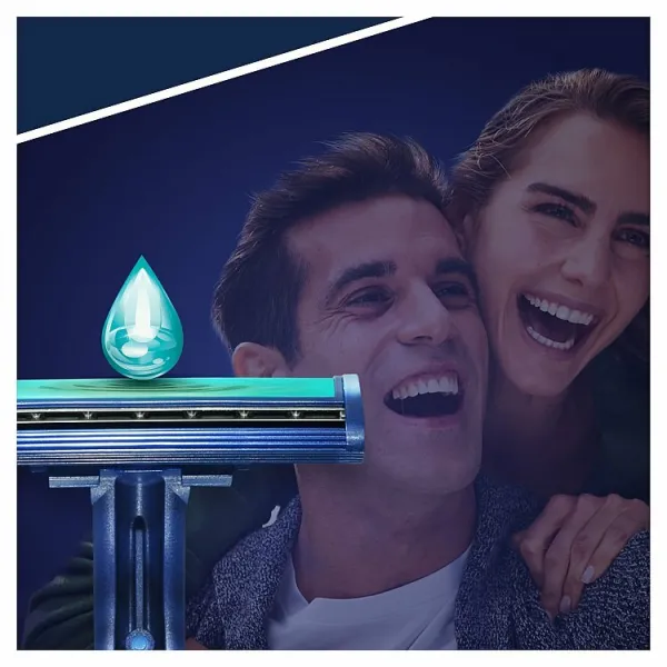 Gillette Blue II Plus jednorázové holiace strojčeky pre mužov 14 ks