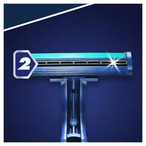 Gillette Blue II Plus jednorázové holiace strojčeky pre mužov 14 ks