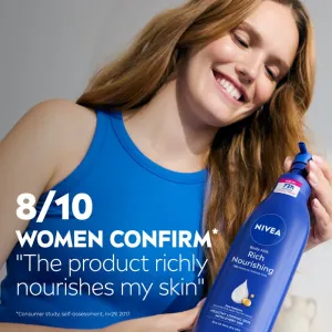 Nivea Rich Nourishing Body Milk Telové Mlieko 625 ml