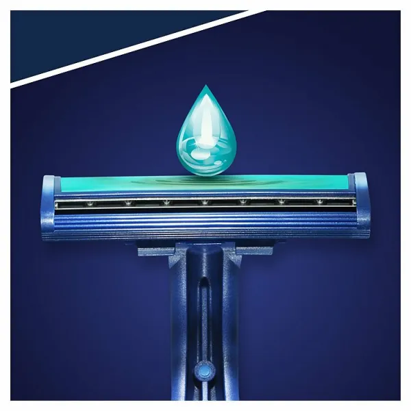 Gillette Blue II Plus jednorázové holiace strojčeky pre mužov 14 ks
