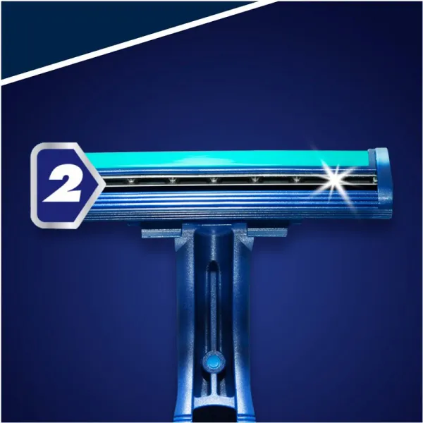 Gillette Blue II Plus jednorázové holiace strojčeky pre mužov 14 ks