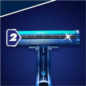 Gillette Blue II Plus jednorázové holiace strojčeky pre mužov 14 ks