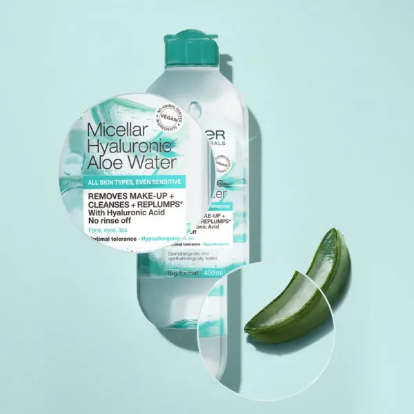 Garnier Skin Naturals Micellar Hyaluronic Aloe Water micelárna voda 400 ml