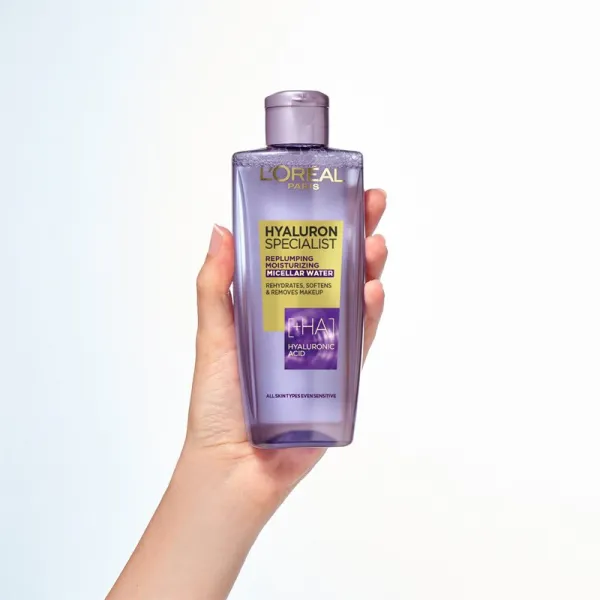 L’Oréal Paris Hyaluron Specialist hydratačná micelárna voda s kyselinou hyalurónovou 200 ml