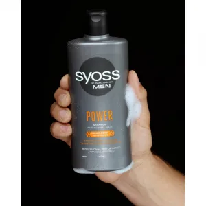 Syoss Men Power & Strength posilňujúci šampón s kofeínom 440 ml