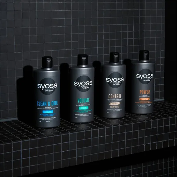 Syoss Men Clean Cool šampón 440 ml