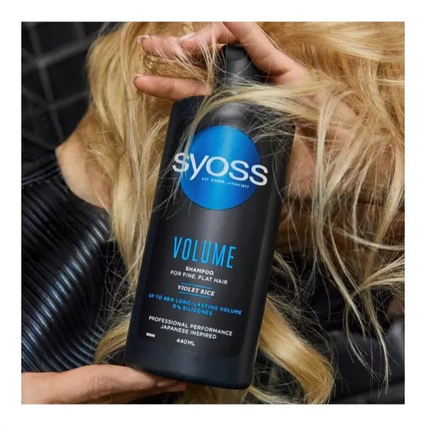 Syoss šampón Volume pre jemné vlasy bez objemu 440 ml