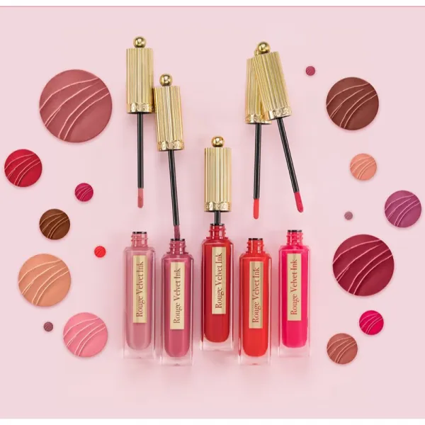 Bourjois Rouge Velvet Ink tekutý rúž s matným efektom odtieň 08 Coquelic Hot 3.5 ml