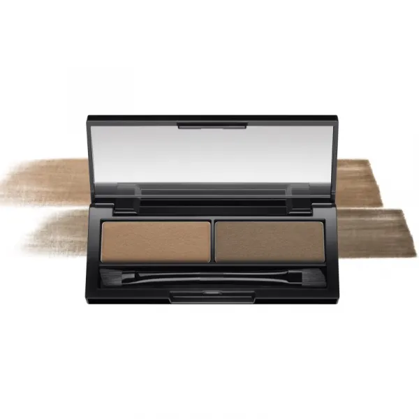 Max Factor Real Brow Duo Kit paletka púdrových tieňov na obočie odtieň 001 3.3 g
