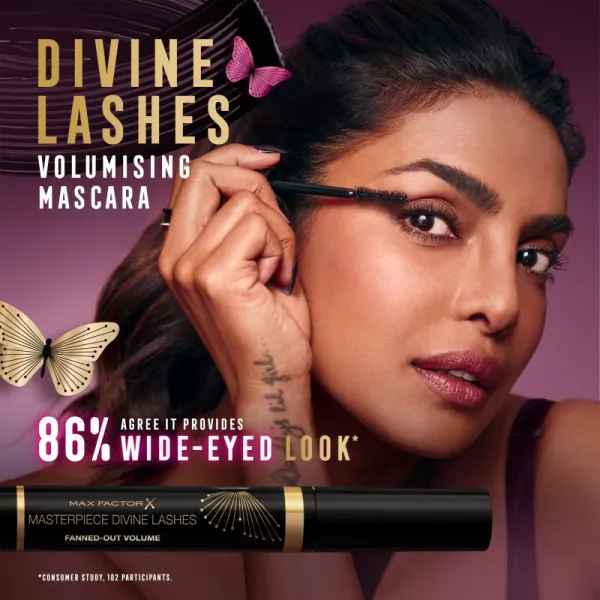 Max Factor Divine Lashes riasenka pre natočenie o oddelenie rias odtieň 001 Rich Black 8 ml