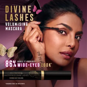 Max Factor Divine Lashes riasenka pre natočenie o oddelenie rias odtieň 001 Rich Black 8 ml